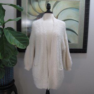 MELROSE AND MARKET Cream Popcorn Cardigan